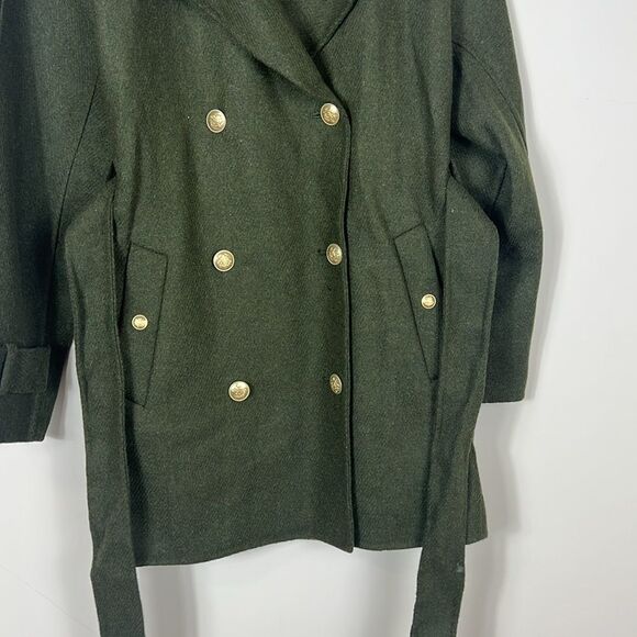 J. Crew Trench coat in double-faced Italian wool $368 Size XS - Picture 8 of 14